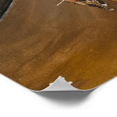 El Toro Torturado Schilderij van Alfred Fox Poster (Hoek)