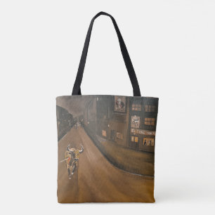 El Toro Torturado Schilderij van Alfred Fox Tote Bag