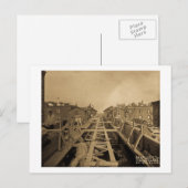 El Track & Station Construction Second Ave & 86th Briefkaart (Voorkant / Achterkant)