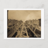 El Track & Station Construction Second Ave & 86th Briefkaart (Voorkant)