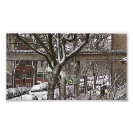 El Tracks Foto Afdruk (Voorkant)