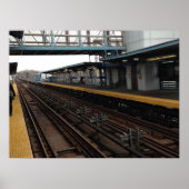 El Train Station Philadelphia Poster (Voorkant)