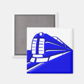 El , Train , Subway Magneet (Voorkant / Achterkant)