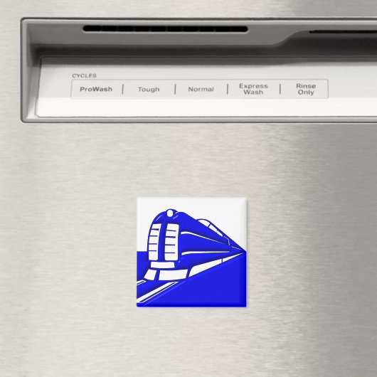 El , Train , Subway Magneet (Insitu (Vaatwasser))