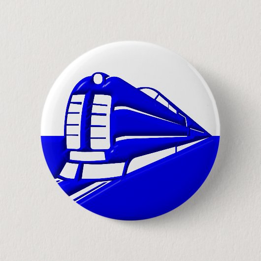 El , Train , Subway Ronde Button 5,7 Cm (Voorkant)