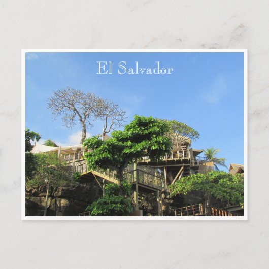 el tunco hotel briefkaart (Voorkant)