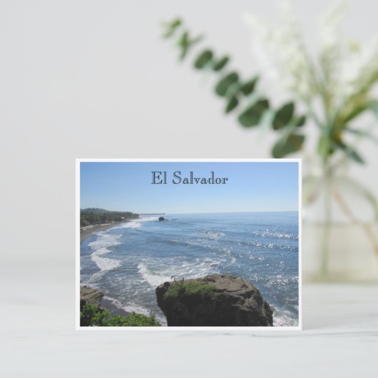 el tunco playa briefkaart (Staand voorkant)