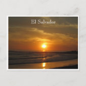 el tunco sunset briefkaart (Voorkant)