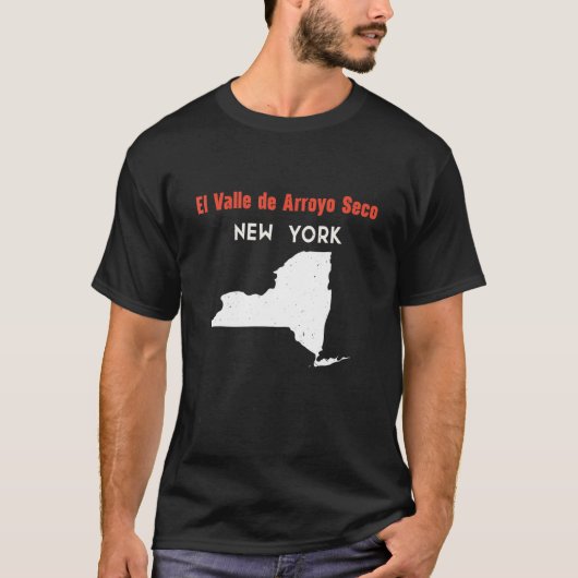 El Valle De Arroyo Seco New York Verenigde Staten T-shirt (Voorkant)