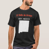 El Valle De Arroyo Seco Usa staatsAmerika reizen N T-shirt (Voorkant)