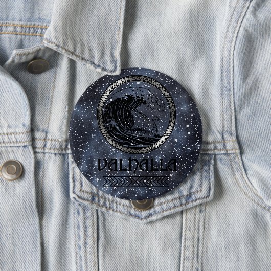 El Valor del Vikingo Ronde Button 4,0 Cm (In situ)