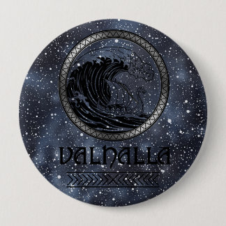 El Valor del Vikingo Ronde Button 4,0 Cm
