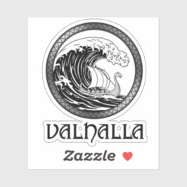 El Valor del Vikingo Sticker