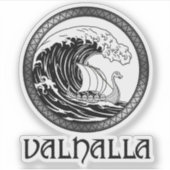 El Valor del Vikingo Sticker (Voorkant)