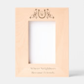 El Vaquero Photo Frame Gegraveerde Lijstjes (Voorkant)