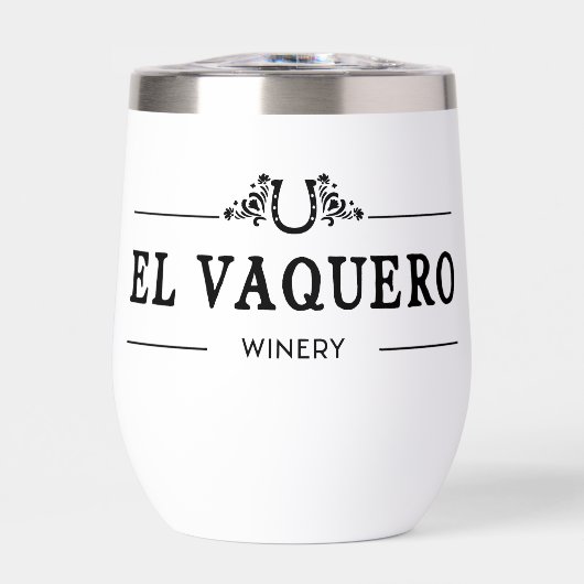 El Vaquero Wine Tumblr (Voorkant)