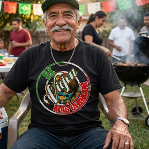 El Viejon Mas Chingon Mexicaans Mexico Print trots T-shirt