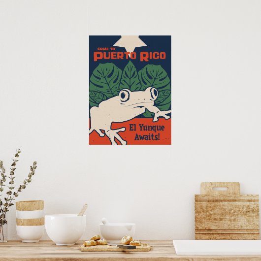 El Yunque Awaits Poster (Keuken)