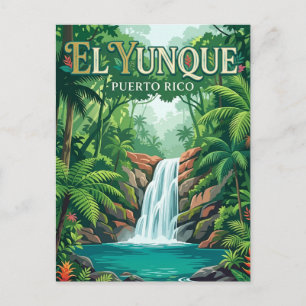 El Yunque Nationaal Bos Puerto Rico Briefkaart