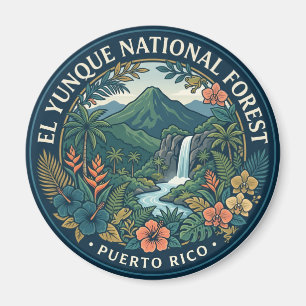 El Yunque Nationaal Bos Puerto Rico Magneet