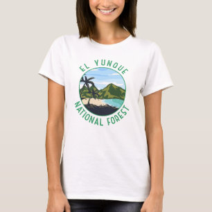 El Yunque Nationaal bos Puerto Rico verhit T-shirt