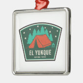 El Yunque National Forest Camping Metalen Ornament (Links)
