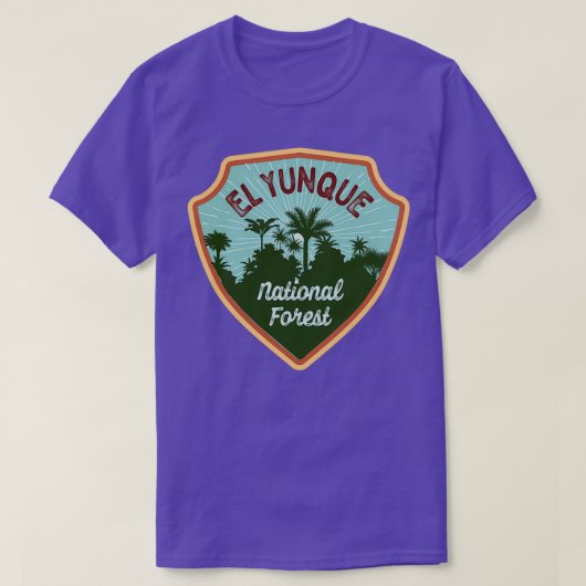 El Yunque National Forest sticker gift III T-shirt (Design voorkant)