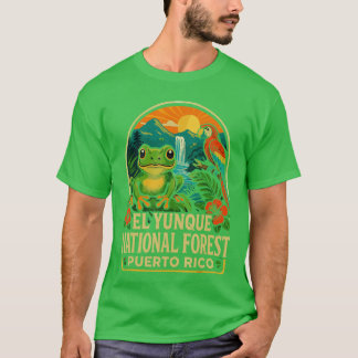 El Yunque National Forest Wildlife Puerto Rico mei T-shirt
