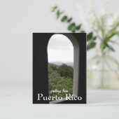El Yunque, Puerto Rico Briefkaart (Staand voorkant)
