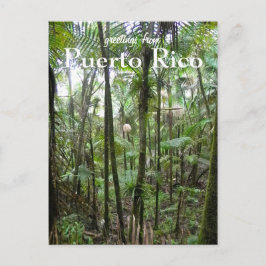 El Yunque, Puerto Rico Briefkaart
