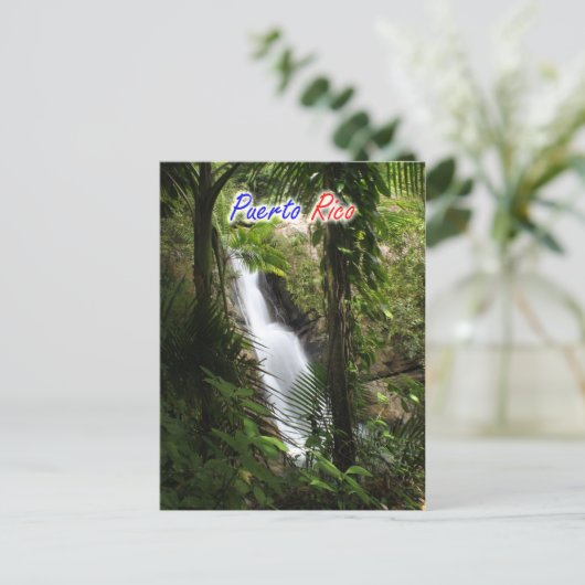 El Yunque Puerto Rico Briefkaart (Staand voorkant)