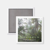 El Yunque, Puerto Rico Magneet (Voorkant / Achterkant)