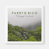 El Yunque, Puerto Rico Magneet (Voorkant)