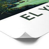 El Yunque Puerto Rico Reisprint Poster (Hoek)