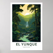El Yunque Puerto Rico Reisprint Poster (Voorkant)