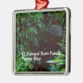 El Yunque-regenwoud Metalen Ornament (Links)