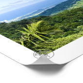 El Yunque Uitzicht Poster (Hoek)