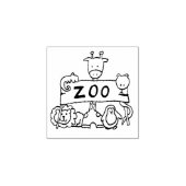 El zoo rubberstempel (Afrduk)