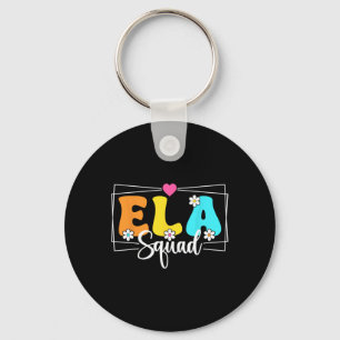 Ela Squad Leraar Ck Terug naar school Engels  Sleutelhanger