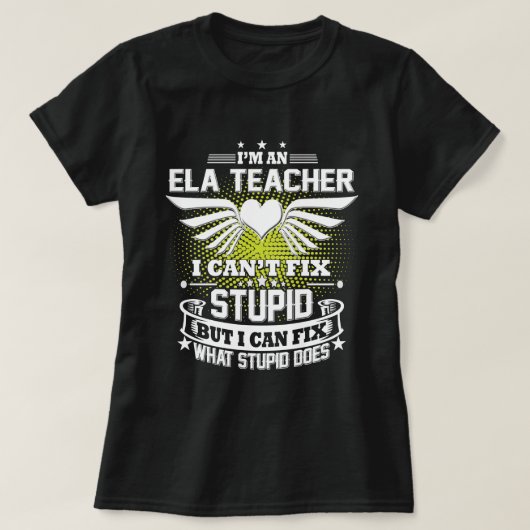 ELA Teacher Shirts Gift (Design voorkant)