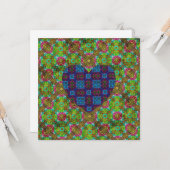 Elafonisi Heart Kaart (Voorkant / Achterkant in situ)