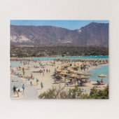 Elafonisi strand, Chania, Kreta, Griekenland Legpuzzel (Horizontaal)