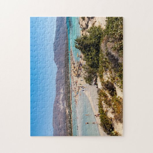 Elafonisi strand, Chania, Kreta, Griekenland Legpuzzel (Verticaal)