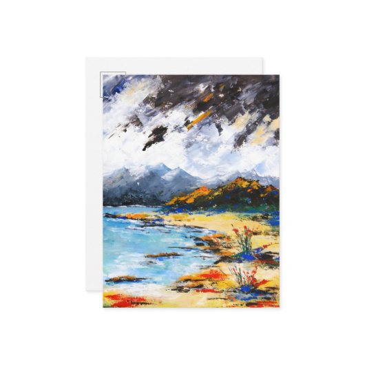 Elafonisos, Greece Briefkaart (Voorkant / Achterkant in situ)