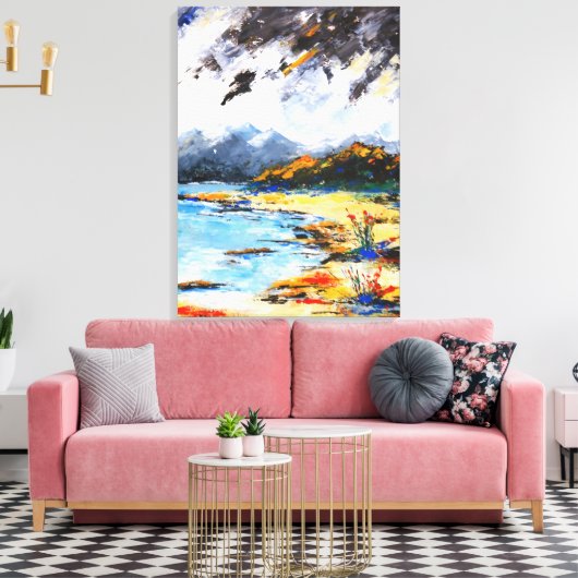 Elafonisos, Greece Canvas Afdruk (Insitu (Woonkamer))