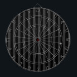 Elagnat Black & Smoky Black Vertical Stripes Dartbord<br><div class="desc">Het Black & Smoky Black Vertical Stripes-patroon is een verfijnd en verfijnd ontwerp dat tijdloze elegantie uitstraalt. Creëer Met afwisselend donkerzwarte en rokerige zwarte strepen, heeft dit monochrome patroon een slanke en gestructureerde esthetiek. De verticale opstelling geeft een gevoel van hoogte en moderniteit, waardoor het een veelzijdige keuze is voor...</div>
