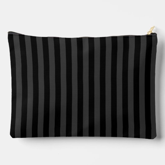 Elagnat Black & Smoky Black Vertical Stripes Etui (Achterkant)