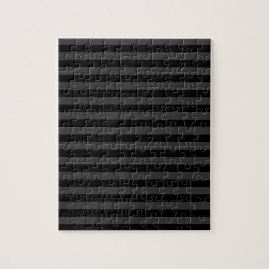Elagnat Black & Smoky Black Vertical Stripes Legpuzzel (Verticaal)