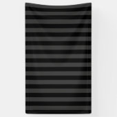 Elagnat Black & Smoky Black Vertical Stripes Spandoek (Verticaal)