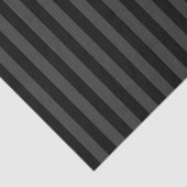 Elagnat Black & Smoky Black Vertical Stripes Tissuepapier (Detail)